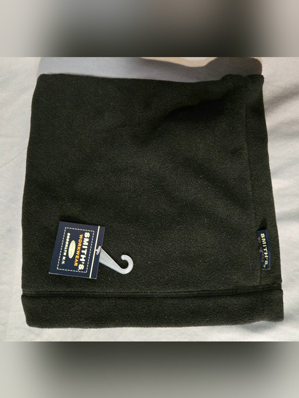 New Smith's Workwear Black Fleece Neck Warmer W/ Tags